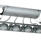 Juno Track Lighting XT16401-20H-SL AVIO Four Lamp - HID Metal Halide 20W CMH MR16 GX10 Linear Unit, Silver Color