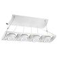 Juno Track Lighting XT16401-39H-WH AVIO Four Lamp - HID Metal Halide 39W CMH MR16 GX10 Linear Unit, White Color
