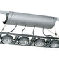 Juno Track Lighting XT16401SL AVIO Four Lamp - Low Voltage 20-50W MR16 Linear Unit, Silver Color
