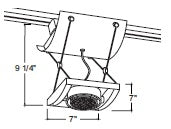 Juno Track Lighting XT30101GP AVIO One Lamp - Line Voltage 35-75W PAR30 Unit, Graphite Color