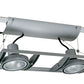 Juno Track Lighting XT30201SL AVIO Two Lamp - Line Voltage 35-75W PAR30 Unit, Silver Color