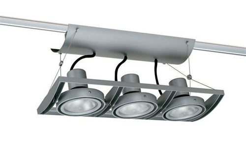 Juno Track Lighting XT30301GP AVIO Three Lamp - Line Voltage 35-75W PAR30 Unit, Graphite Color
