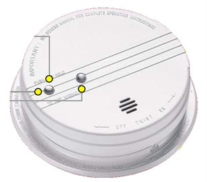Kidde 1235 120V AC Ionization Smoke Alarm (Upgraded to i4618)