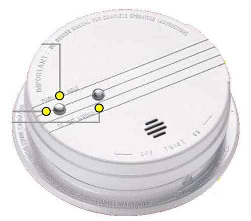 Kidde 1235 120V AC Ionization Smoke Alarm (Upgraded to i4618)