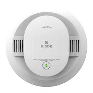 Kidde 20SD10-V 10-Year Battery Powered Smoke Detector with LED Warning Lights and Voice Alerts
