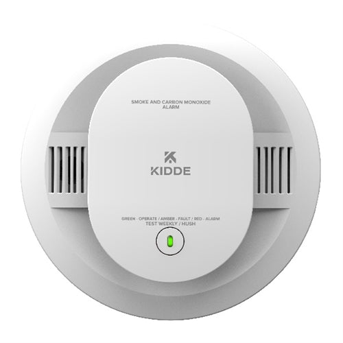 Kidde 30CUDR Battery Powered Combination Smoke and Carbon Monoxide Detector with Interconnected Alarm LED Warning Lights