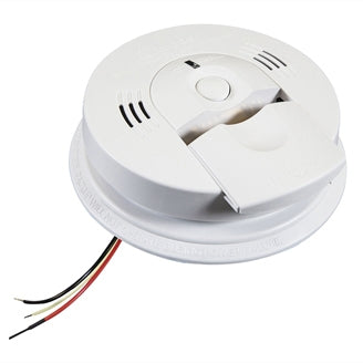 Kidde KN-COSM-IB (21006377N) (KN-COSM-IBA) AC Wire-In with Battery Back-Up Combination Carbon Monoxide & Smoke Alarm with Ionization Sensor (Upgraded to CUACFEX-V + 20-9003)