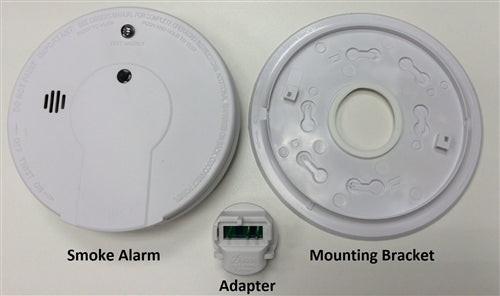 Kidde P12040-KA-F Replacement Kit to Replace Old Firex Photoelectric 120V AC Wire-in Smoke Alarm