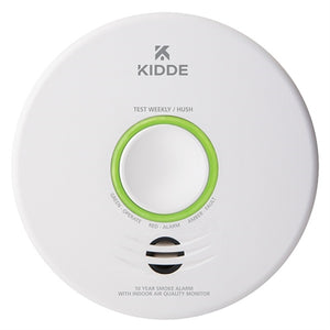 Kidde P4010ACSAQ-WF 120V AC Smoke Alarm with Indoor Air Quality Monitoring with Lithium Battery Back Up