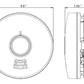 Kidde  i1040 Micro 10-Year Sealed Battery Smoke Alarm (Upgraded to 20SD10)