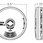 Kidde i12010S (21010407A) Worry Free 10 Year Sealed Lithium 120V AC Wire in with Battery Back up Smoke Alarm