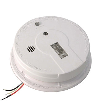 Kidde i12080 (21006379) 120V AC/DC Wire-in ionization Smoke Alarm with 9V Battery Back Up (Upgraded to SMACFEX + 20-9003)