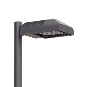 Kim 1A-ARA2-54L-750-5K7-3-SQ-UNV-DBS LED Area Light, Single Arm Mount, Large Archtype Fixture, 54 LEDs, 14000 Lumens, 5000K, 70 CRI, Type III Distribution, No Lens, 120-277V, Dark Bronze Gloss Smooth