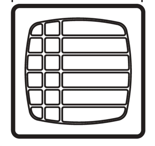 Kim Lighting 5090DL Directional Louver for Kim C54 Well Light