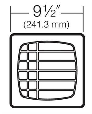 Kim Lighting 5090DL Directional Louver for Kim C54 Well Light