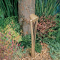 Kim Lighting BN175NB 120 Volt Die-Cast Brass, Landscape Path Light, 20W-50W MR16 Halogen, Ravenna Highlighter Style, Natural Brass Finish