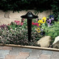 Kim Lighting EL115DB 40W A19 Incandescent 120V Spun Aluminum Mushroom Landscape Light, Dark Bronze Finish