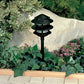 Kim Lighting EL120DB 100W A21 Incadescent 120V Die-Cast Aluminum Louevered Body Landscape Light, Dark Bronze Finish