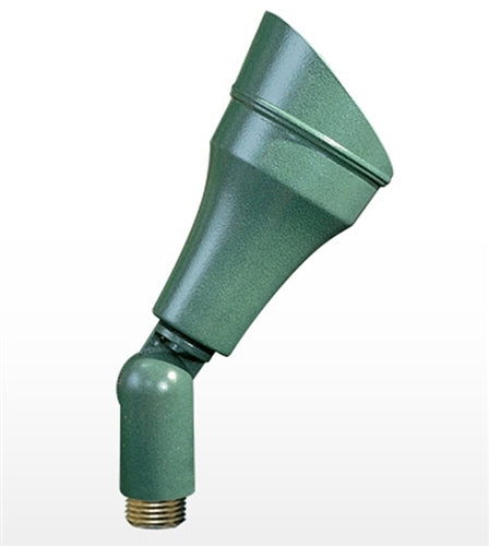 Kim Lighting EL235DB 120V Spun Aluminum Landscape Light, 50W PAR20 Halogen / 50W R20 Incandescent, Dark Bronze Finish