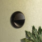 Kim Lighting EL810DB 50W T3/T4 120V Die-Cast Aluminum Round Landscape Step Light, Dark Bronze Finish