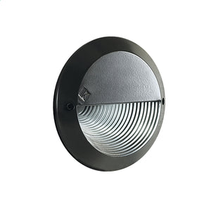 Kim Lighting EL817/9L5KUV/DB 10.4W 120 / 277 Volt Die/Cast Aluminum LED Round Landscape Step Light, 9 LEDs, 5100K Color Temperature, Dark Bronze Finish