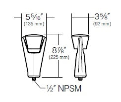 Kim Lighting ELL271BL 120V 10W LED Halogen Die-Cast Aluminum Landscape Light, Ravenna Lowlighter Style, Black Finish