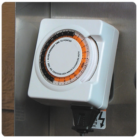 Kim Lighting KLV-TC24 Plug-in Time Clock, Plugs Into Receptacle Provided in Transformer Enclosure