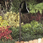 Kim Lighting KLV160BL 12 Volt Die-Cast Aluminum, 50W MR16 HalogenLandscape Path Bell Light, Black Finish