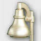Kim Lighting KLV167/3L4K/NB 12 Volt Die-Cast Brass LED Landscape Path Bell Light, 5.3W, 3 LEDs, 4200K, Natural Brass Finish