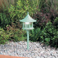 Kim Lighting KLV197/3L5K/VG/H60VG 20-inch Stem LED 12V Brass Traditional Landscape Light, 5.2W, 3 LEDs, 5100K, Copper Pagoda Hood, Verde Green Patina Finish
