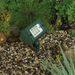 Kim Lighting KLV215GR 12V Die-Cast Aluminum Micro Flood Landscape Light, 20W-50W T-3 / T-4 Halogen, Verde Green Finish