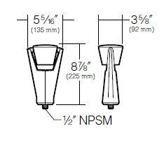 Kim Lighting KLV270GR 12V Low Voltage 20W-50W MR16 Halogen Die-Cast Aluminum Landscape Light, Ravenna Lowlighter Style, Verde Green Finish