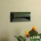 Kim Lighting KLV807/3L3K/GR LED 12V Die-Cast Aluminum Rectangle Landscape Step Light, 5.3W, 3 LEDs, 3000K, Verde Green Finish