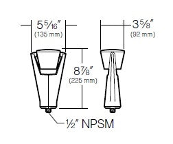 Kim Lighting KLVL271GR 12V Low Voltage 10W LED Halogen Die-Cast Aluminum Landscape Light, Ravenna Lowlighter Style, Verde Green Finish