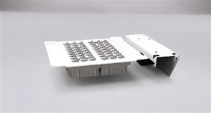 Kim Lighting SARK2-54L-500-3K7-2-UNV-BLS-BC-SF The Archetype 2.0 Small Kit Area Light, 54 LEDs, 9000 Lumens, 3000K, 70 CRI, Type II Distribution, 120-277V, Black Gloss Smooth, Backlight Control, 120, 277, 347 Line Volts Fuse