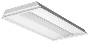 Lithonia 2ALL4 60L EZ1 LP840 2'x4' LED Recessed Light, 6000 Lumens, eldoLED Dims to 1%, 4000K Color Temperature, 