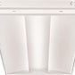 Lithonia 2ALL4 CTRF 60L GZ10 E7W LP830 2'x4' Center Filled LED Recessed Light, 6000 Lumens, 120-277V, Dims to 10%, 0-10V Dimming, 7W Emergency Battery Pack, 80 CRI, 3000K