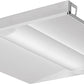 Lithonia 2BLT2 40L ADP EZ1 LP840 2'x2' Surface Mount LED Recessed Troffer, 4000 Lumens, Curved Linear Prism Diffuser, 120-277V, Dims to 1%, 82 CRI, 4000K