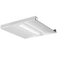 Lithonia 2BLT2 48LHE ADSMT EZ1 LP940 MSDPDT7ADCX 2'x2' LED Recessed Troffer, 4800 Lumens, High Efficiency, Curved Smooth Diffuser, eldoLED Dims to 1%, 90 CRI, 4000K, PDT Integral Occupancy Sensor with Automatic Dimming Control Photocell