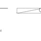 Lithonia 2BLTX4 30L ADP GZ10 LP840 2'x4' Surface Mount LED Light, 3000 Lumens, Curved Linear Prisms Diffuser, 0-10V Dims to 10%, 82 CRI, 4000K