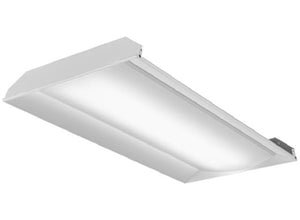 Lithonia 2FSL4 48L EZ1 EL7L LP840 2'x4' LED Recessed Troffer, Static Air Function, 4800L, eldo Dims to 1%, 0-10V, 700 Lumens Battery Pack, 4000K