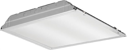 Lithonia 2GTL 2 20L FW A12125 EZ1 LP840 2'x2' LED Recessed Troffer, 2000 Lumens, Flush White Aluminum Door, 0.0125" Frosted Acrylic Lens, 120-277V, eldo Dims to 1%, 4000K