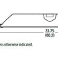 Lithonia 2GTL4 5000LM E10W LP840 2'x4' Wide LED Recessed Troffer, 5000 Lumens, Flush Steel White Door, 120-277V, 4000K, White