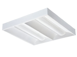 Lithonia 2RTL2 33L EZB LP835 2' x 2' LED Recessed Volumetric Light, No Air Function, 3300 Lumens, 120-277V, eldoLED Dims to Dark, No Controls