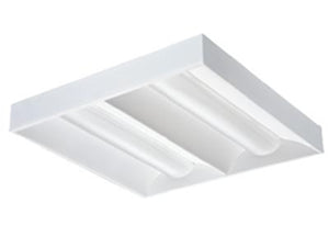 Lithonia 2RTL2 33L EZ1 E10W LP840 2'x2' LED Recessed Volumetric Light, No Air Function, 3300 Lumens, 120-277V, eldoLED Dims to 1%, 4000K, 80 CRI