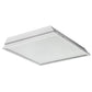 Lithonia 2TL2 40L FW A12 EZ1 LP8354000 Lumens, Flush Aluminum White Door, #12 Pattern Acrylic Lens, eldoLED Dims to 1%, 3500K Color Temperature