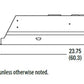 Lithonia 2TL2 40L FW A12 EZ1 LP8354000 Lumens, Flush Aluminum White Door, #12 Pattern Acrylic Lens, eldoLED Dims to 1%, 3500K Color Temperature