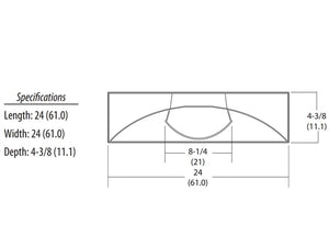 Lithonia 2VTL2 33L ADP EZ1 LP835 2x2 LED Recessed Troffer 3711 Lumens 29 Watt 3500K