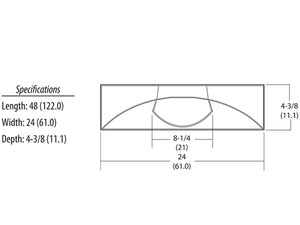 Lithonia 2VTL4 48L ADP EZ1 LP840 2x4 LED Recessed Troffer 5209 Lumens 39 Watt 4000K