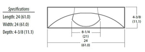 Lithonia 2VTL2 20L ADPT EZ1 E10W LP935 2'x2' LED Recessed Troffer, 2000 Lumens, Acrylic Linear Prismatic with Diffuser Trim Rings, 120-277V, eldoLED Dims to 1%, 0-10V, 10W Emergency Battery Pack, 90 CRI, 3500K
